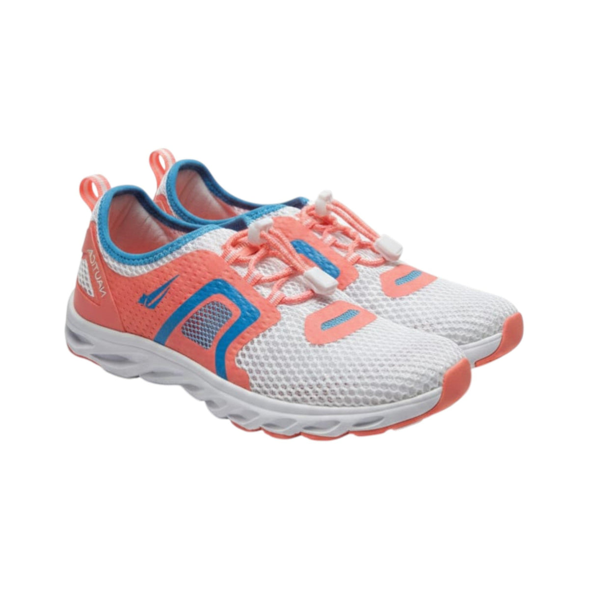 Women's Colorblocked Shoes,White/Orange