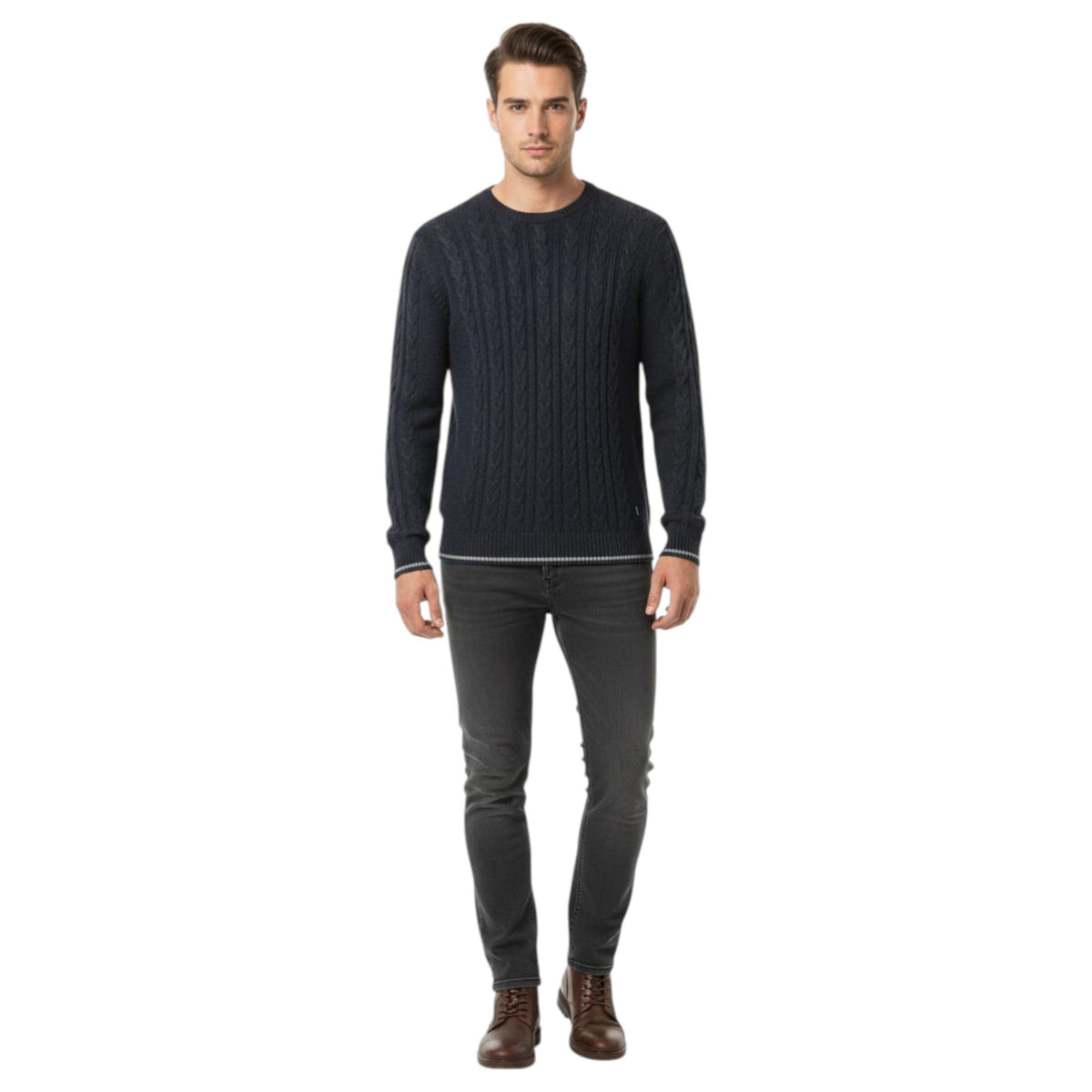 Men's Knitted Sweaters,Navy