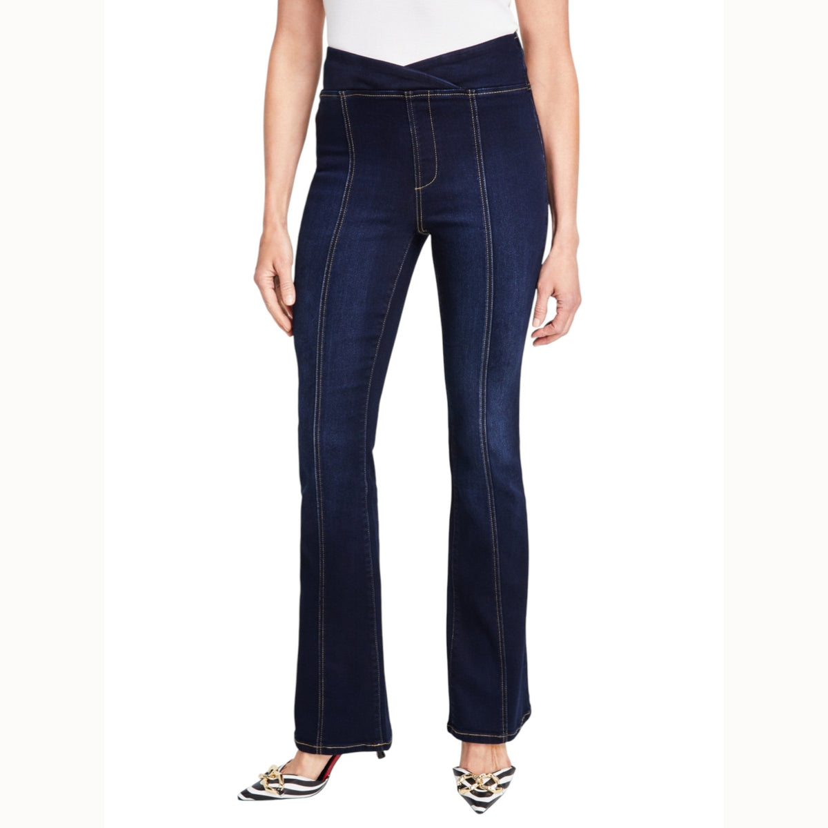 Women's Plain Solid Jeans,Navy
