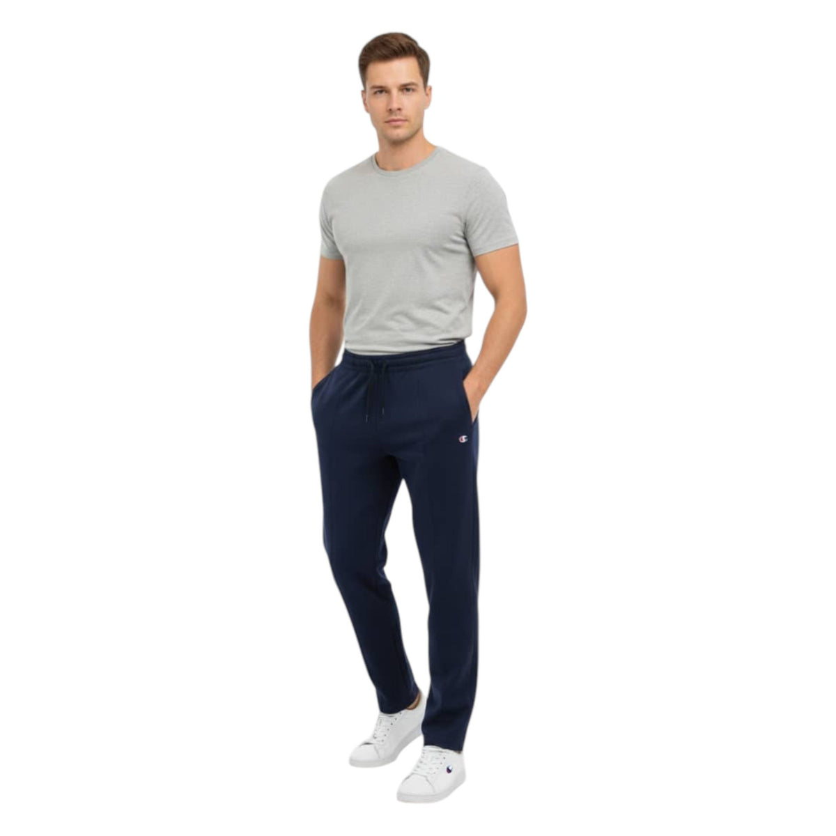 Men's Plain Solid Pant,Navy
