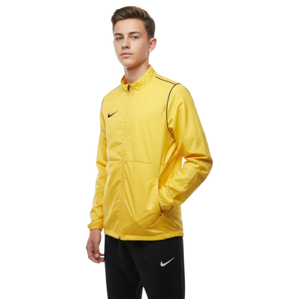 Kids Boy's Plain Solid Jacket,Yellow