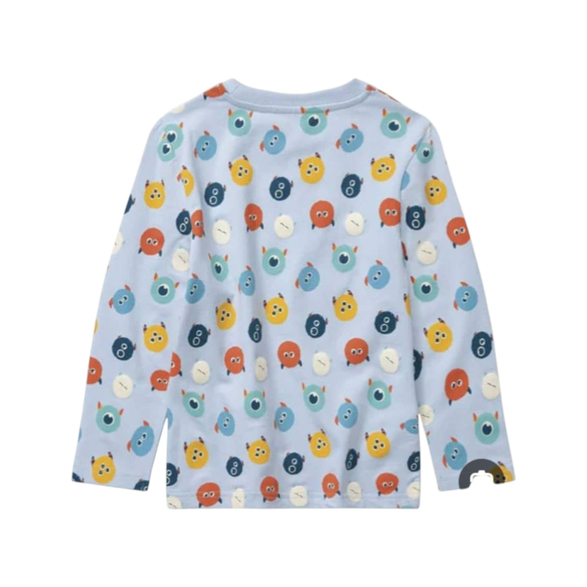 Kids Boy's Printed Top,Light Blue