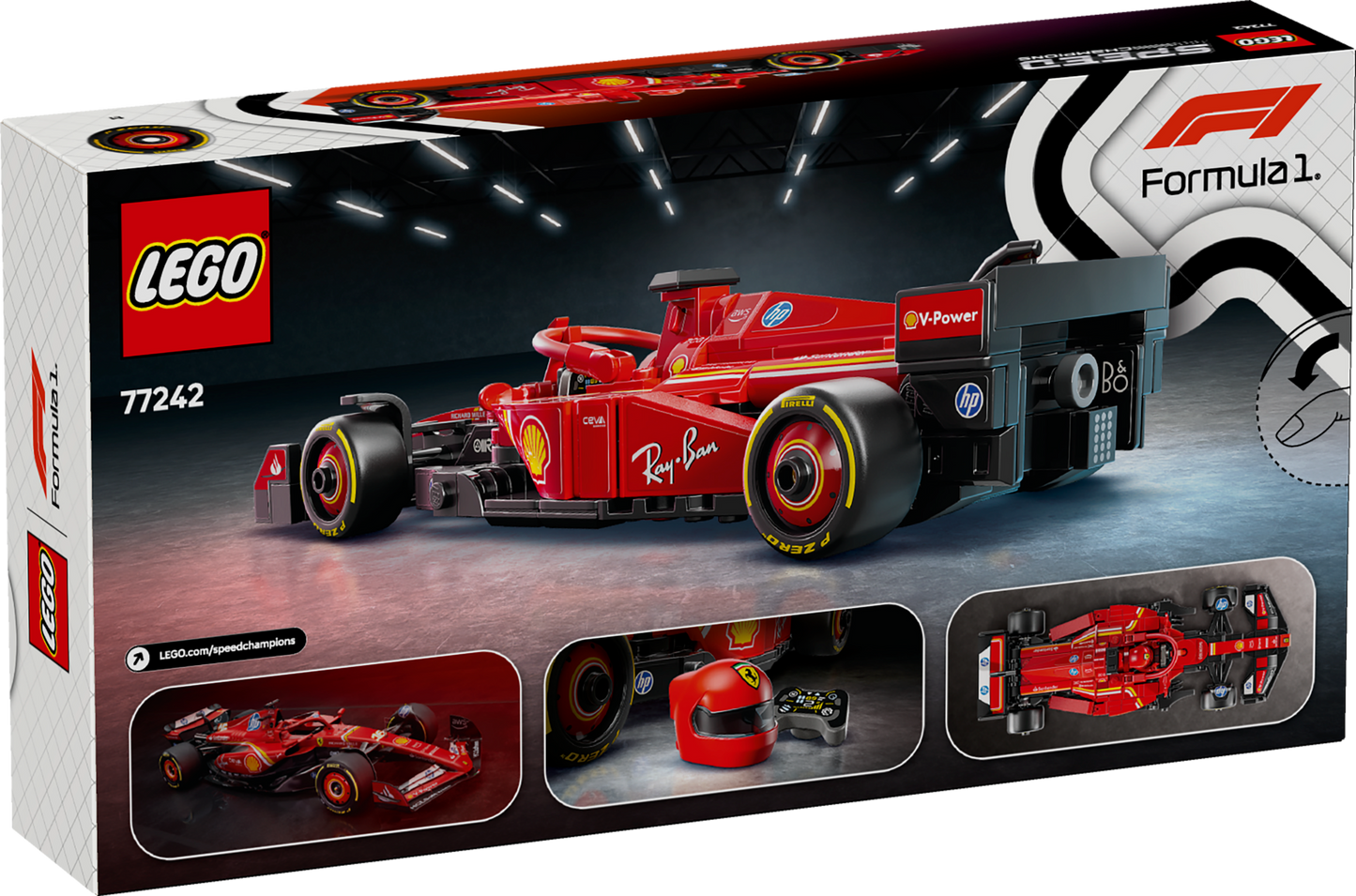 Lego Ferrari SF-24 F1 Race Car (77242)