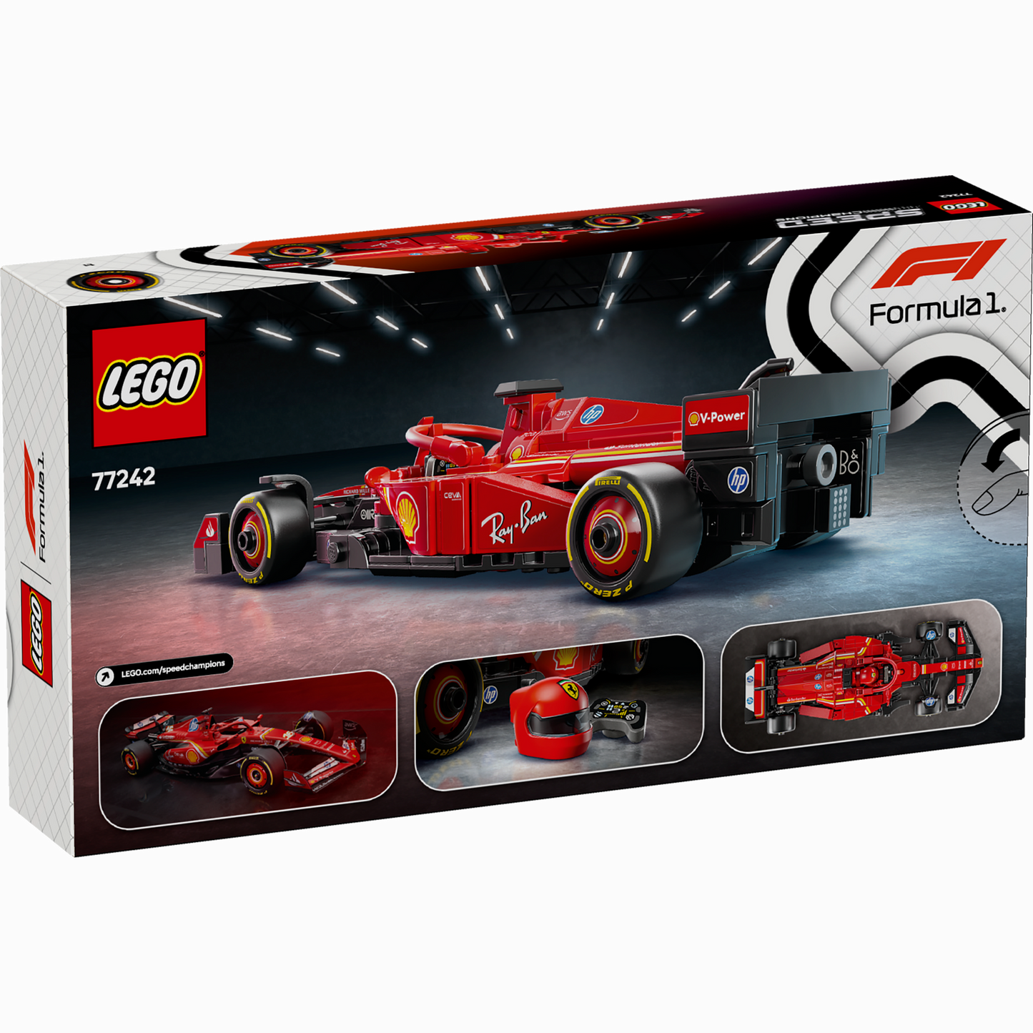 Lego Ferrari SF-24 F1 Race Car (77242)
