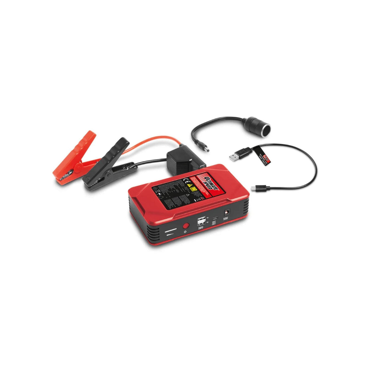 Starting Aid For Cars With External Battery Power Bank
