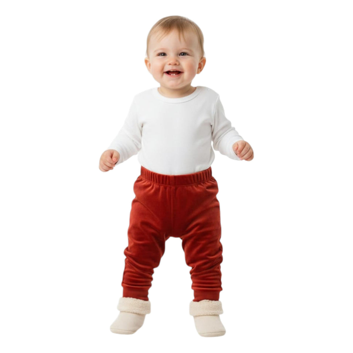 Kids Girl's Palin Velvet Pant,Red