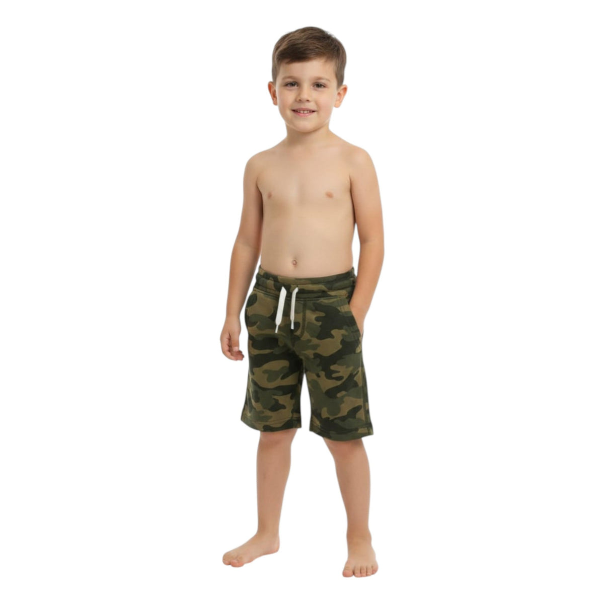 Kids Boy's Camo Printed Short,Multi