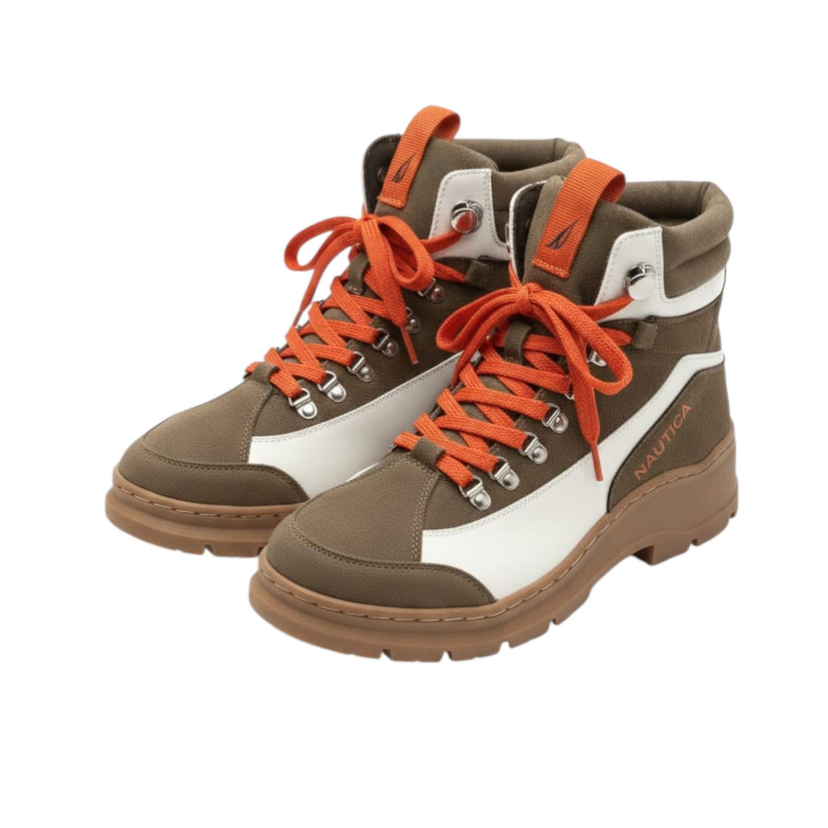 Women's Colorblocked High Top Shoes,Olive