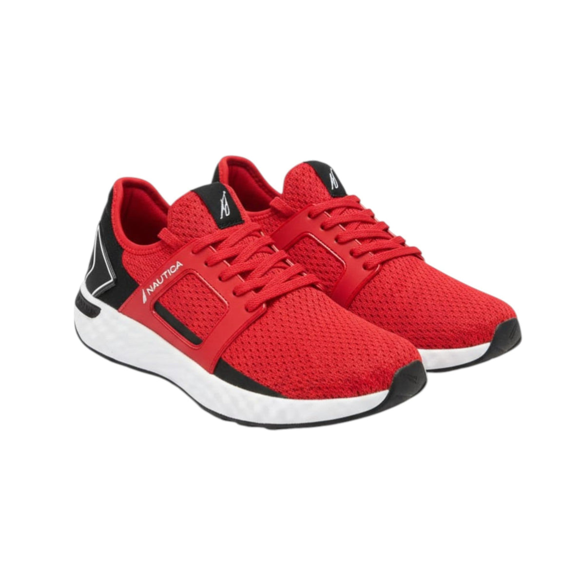 Men's Plain Solid Shoes,Red