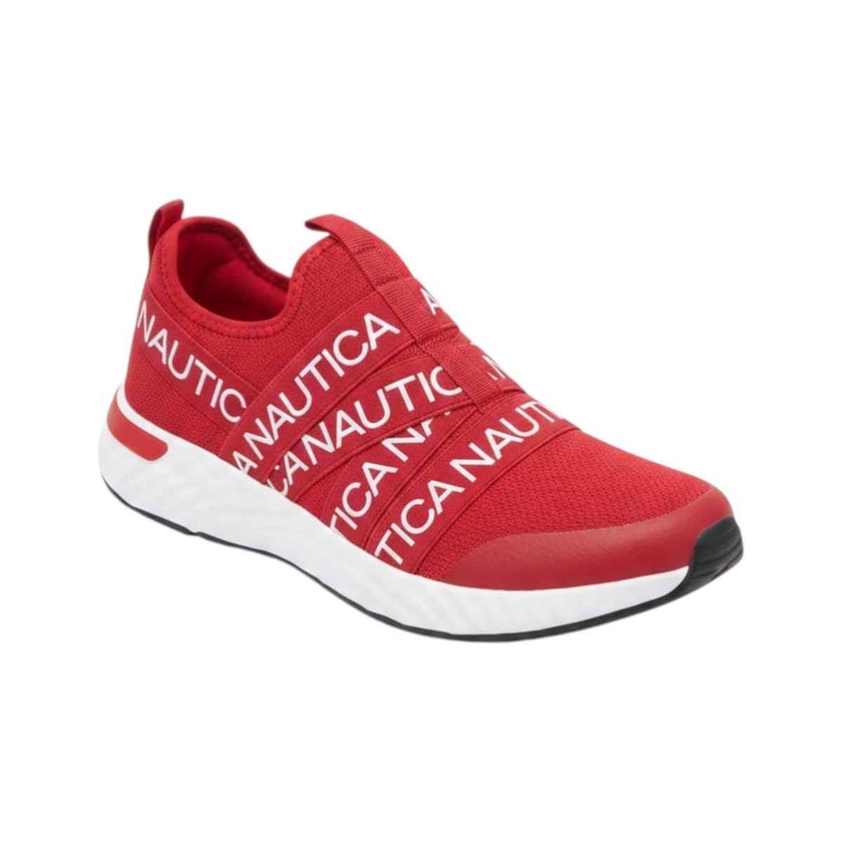 Men's Brand Logo Printed Shoes,Red