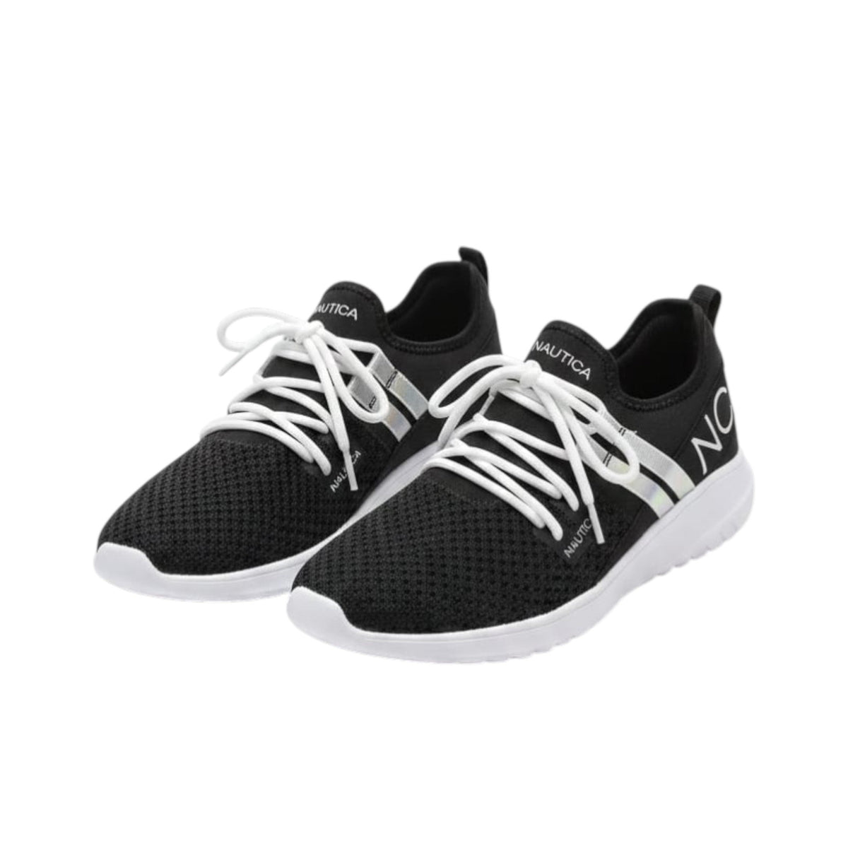 Women's Brand Logo Printed Shoes,Black