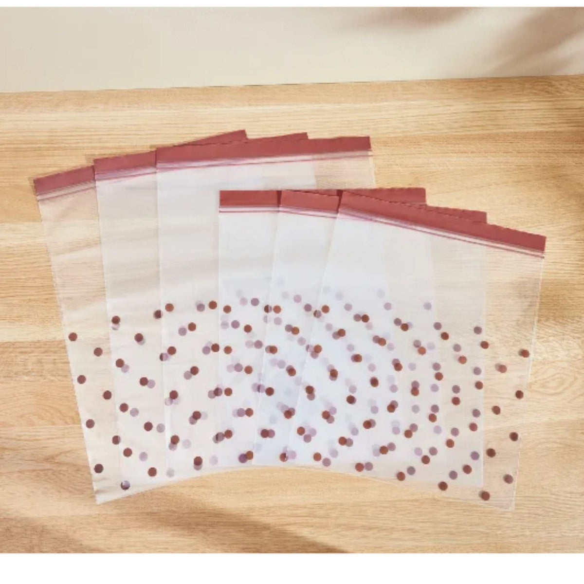 Set Of Resealable Ziplock Bags