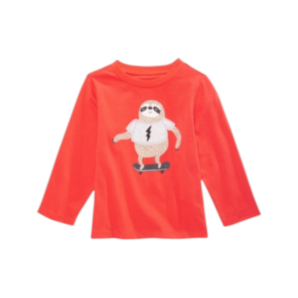 Kids Boy's Graphic Printed Top,Dark Orange