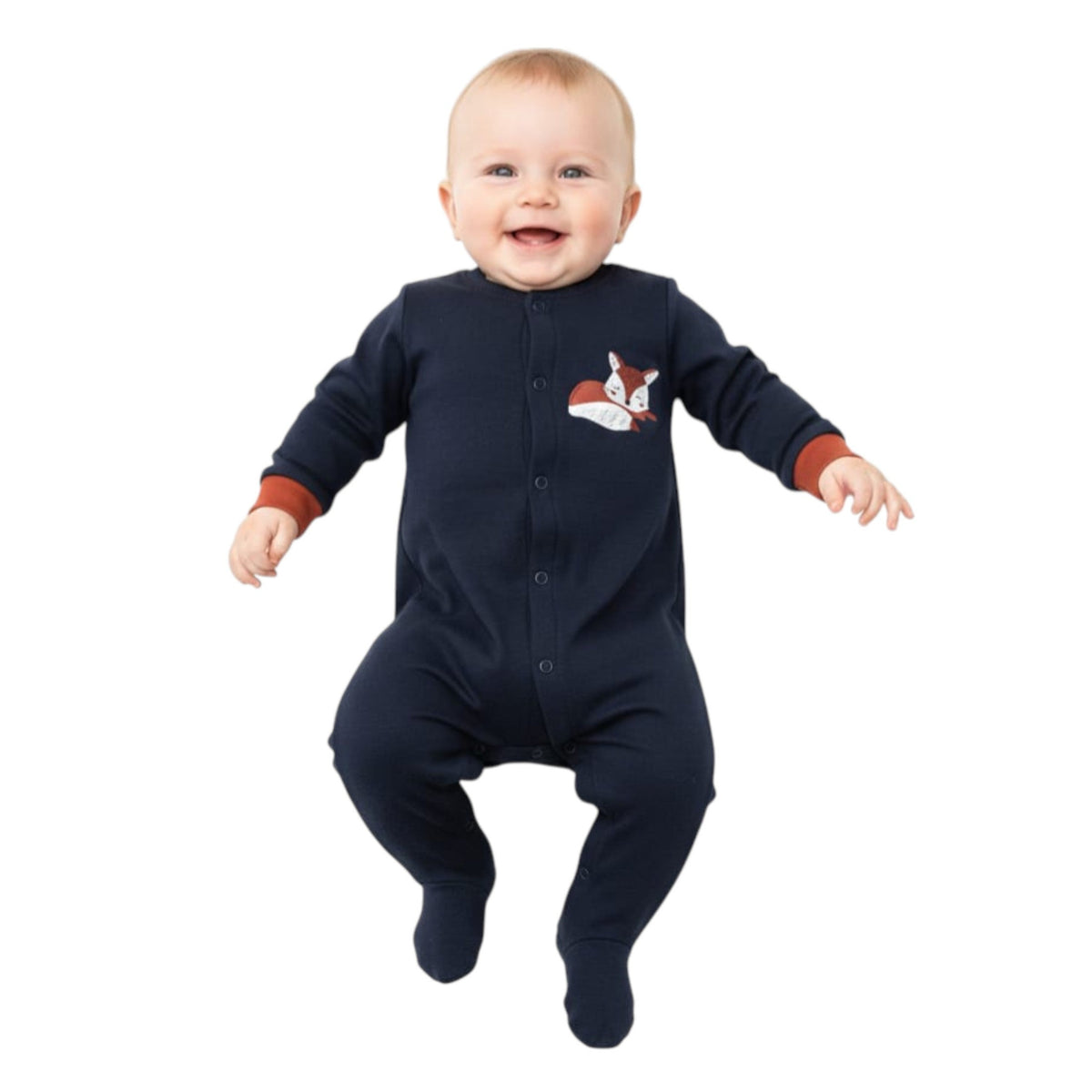 Kids Boy's Plain Solid Jumpsuit,Navy
