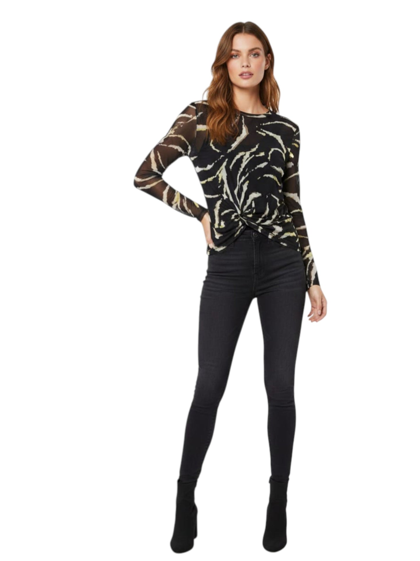 Women's Printed Top,Multi