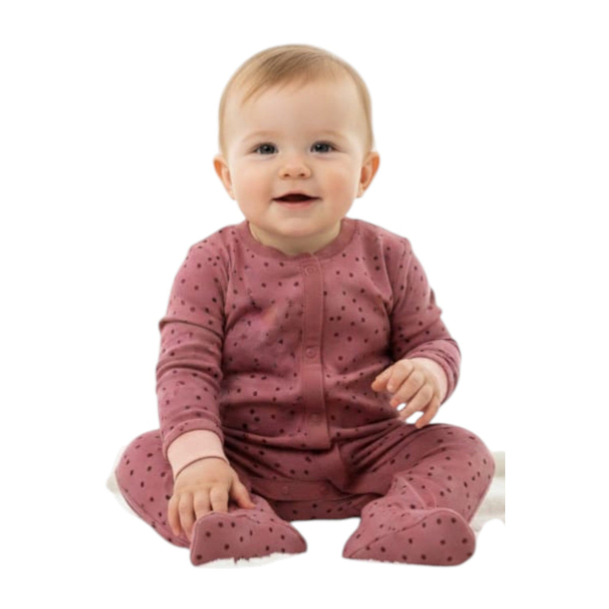 Kids Boy's Printed Jumpsuit,Light Burgundy