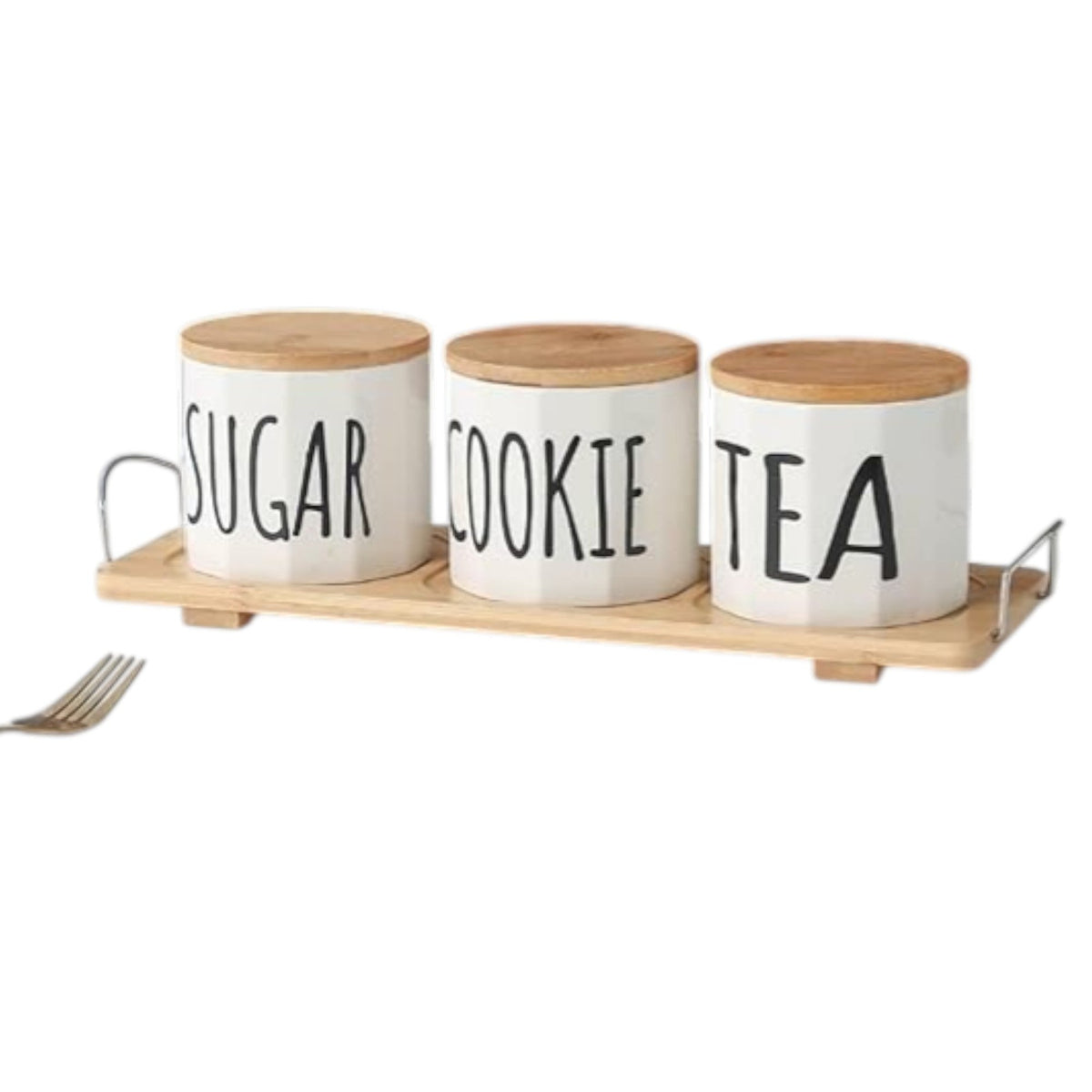 Porcelain Kitchen Canister Set