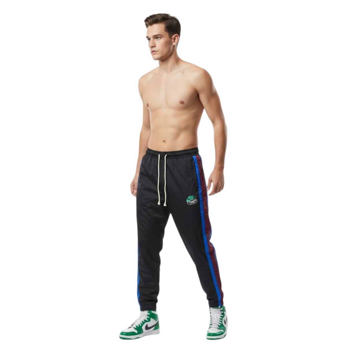 Men's Striped Pant,Black