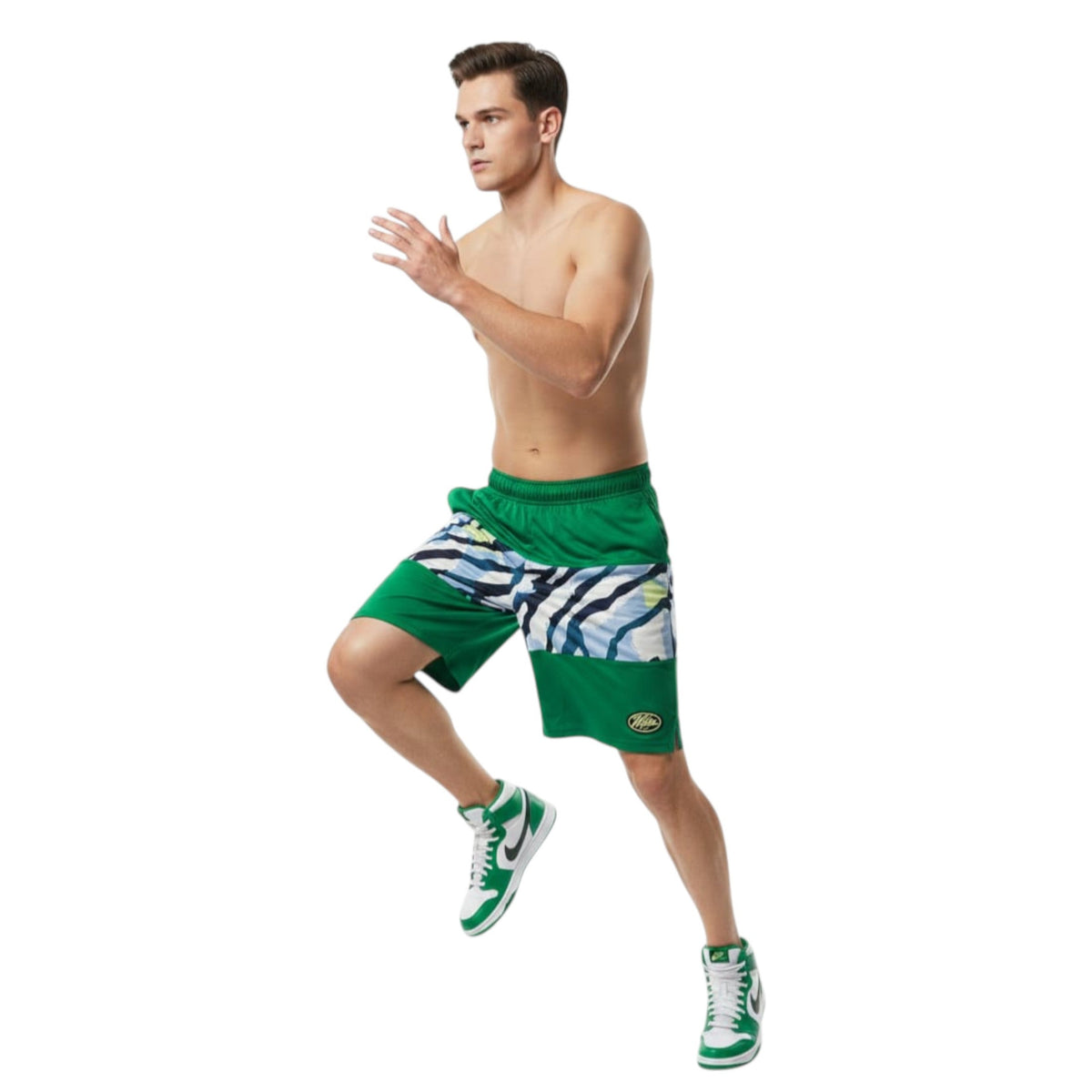 Men's Printed Short,Multi