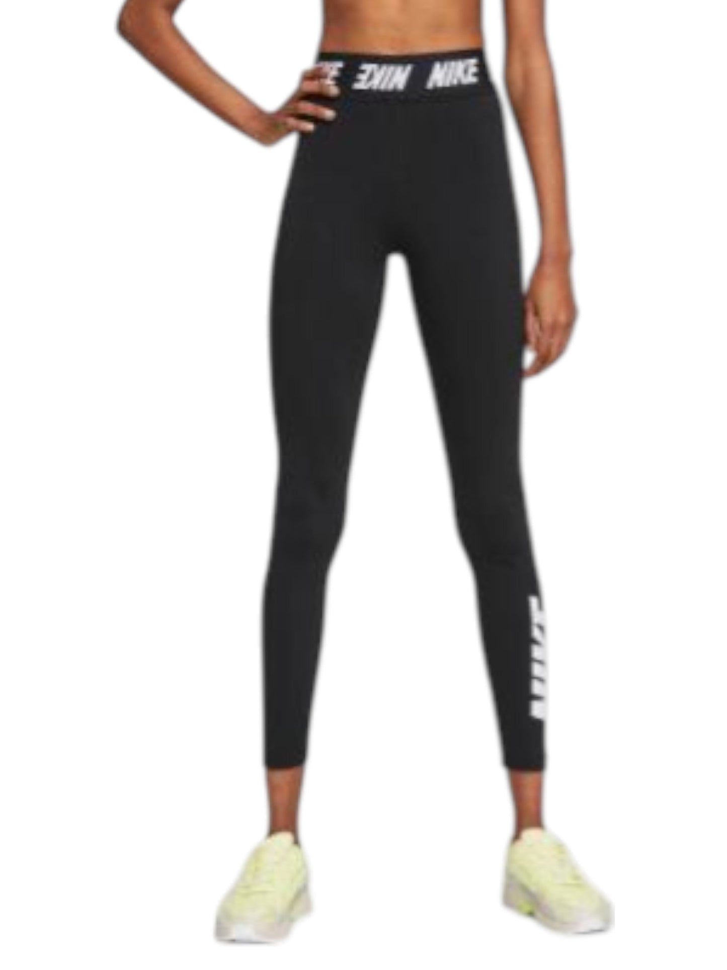 Women's Brand Logo Printed Legging,Black