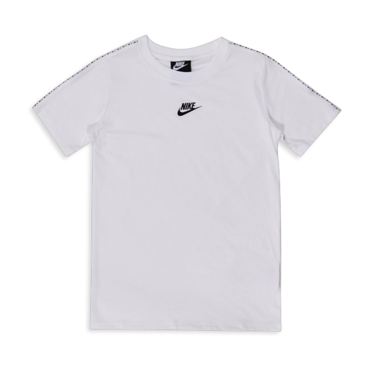 Kids Boy's Brand Logo Printed Top,White
