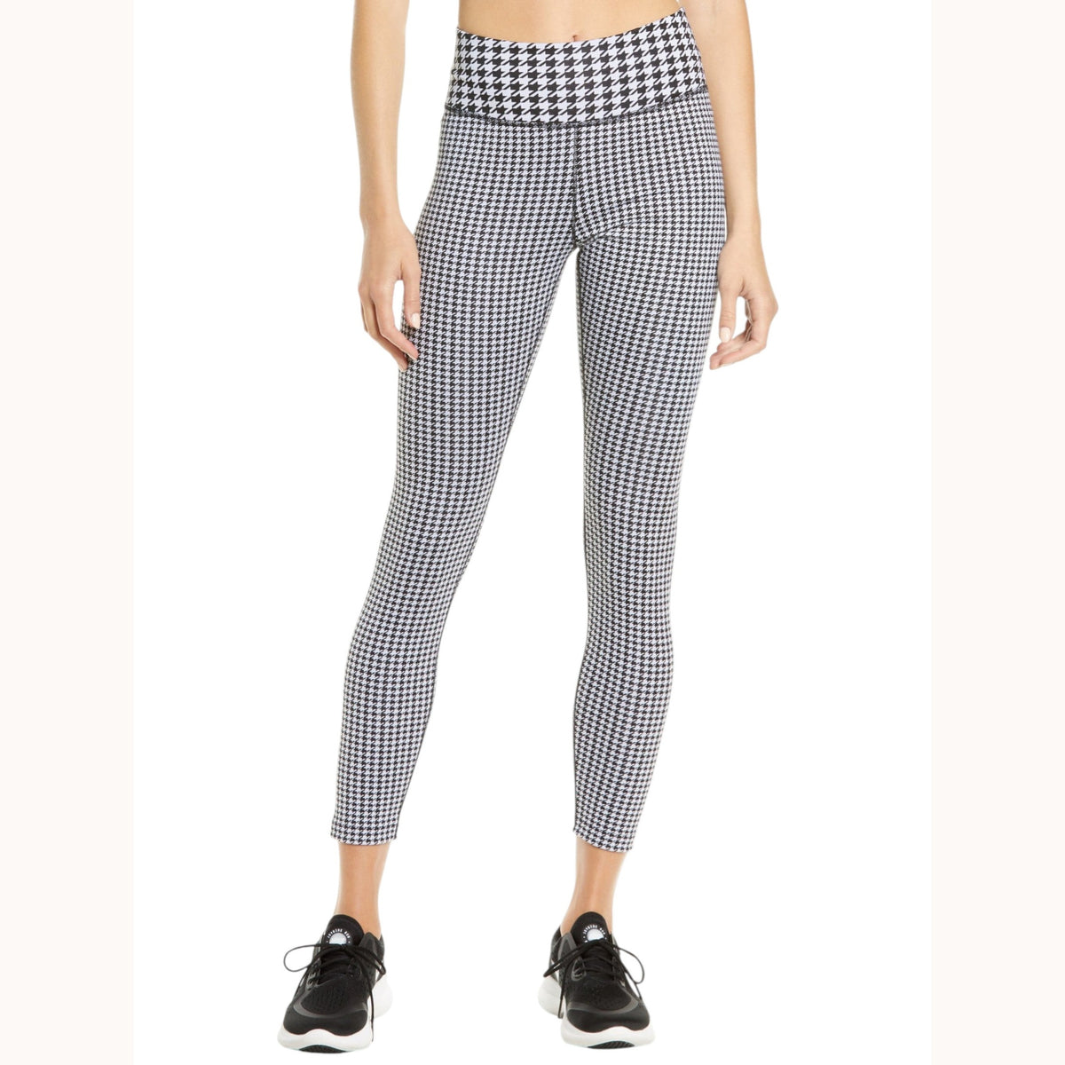 Women's Printed Legging,Black/White