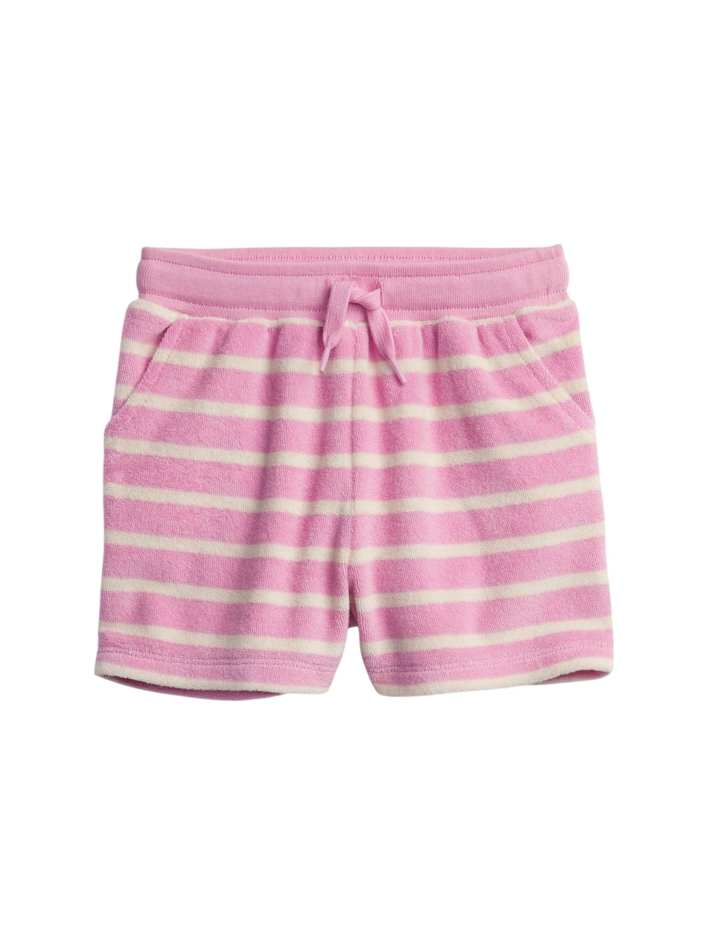 Kids Girl's Striped Short,Pink/Beige