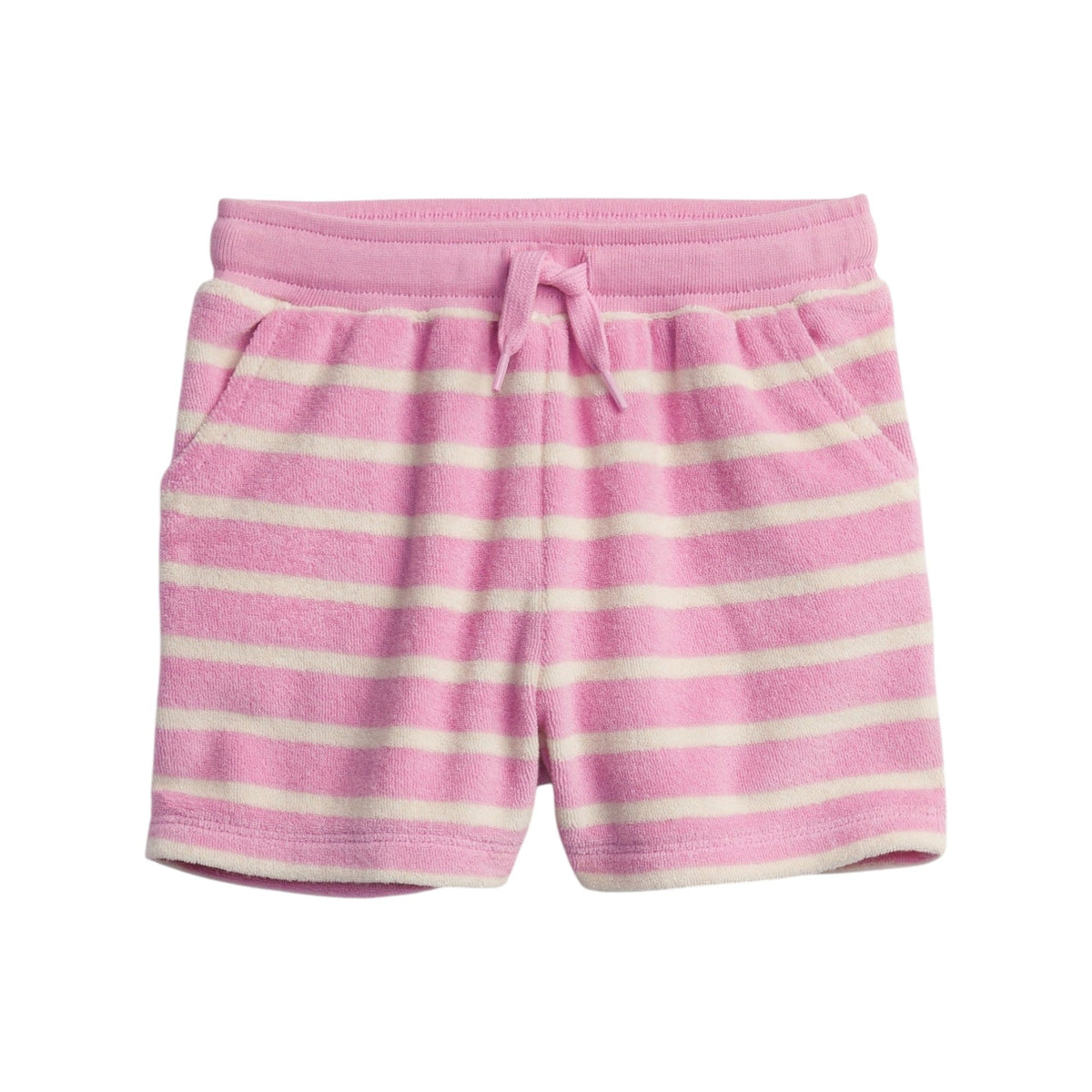 Kids Girl's Striped Short,Pink/Beige