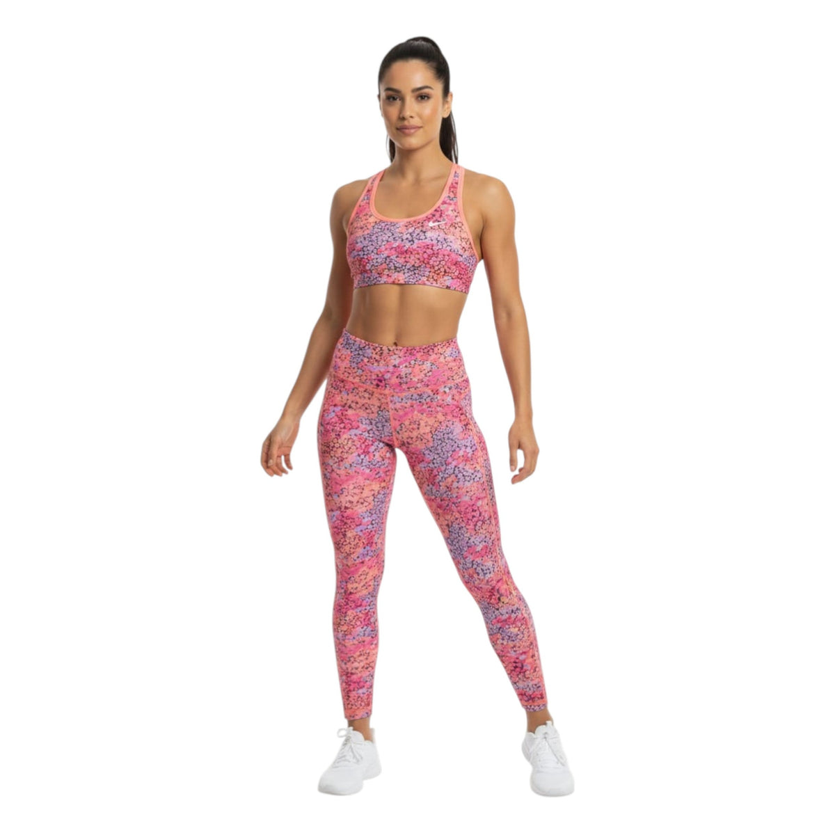 Women's Floral Printed Sport Bra,Multi