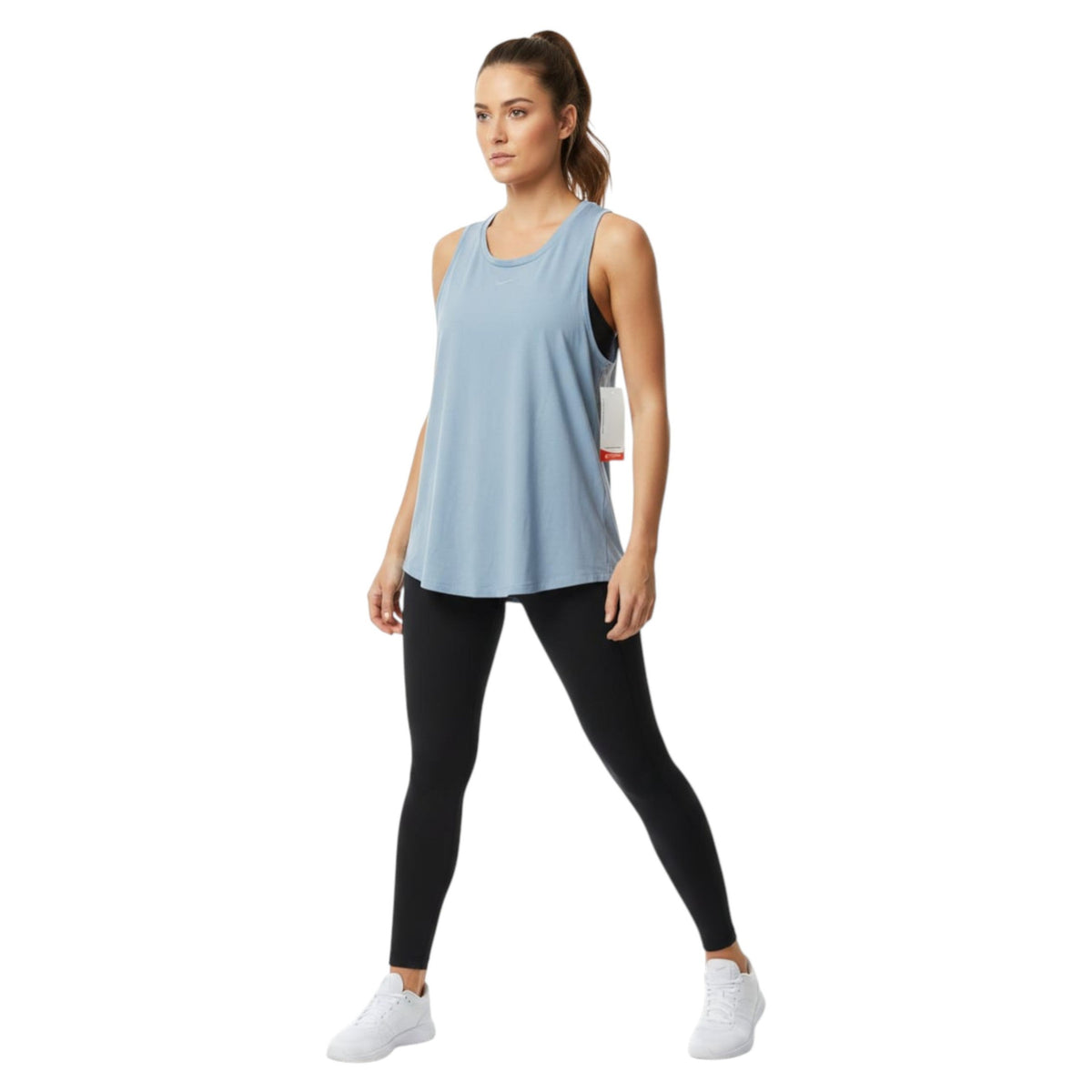 Women's Palin Solid Sport Top,Light Blue