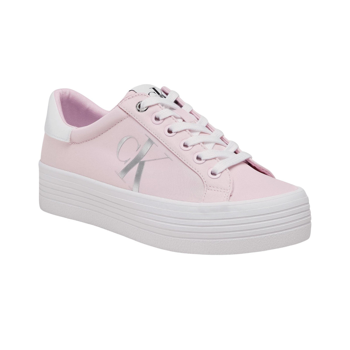 Women's Brand Logo Patched Shoes,Pink
