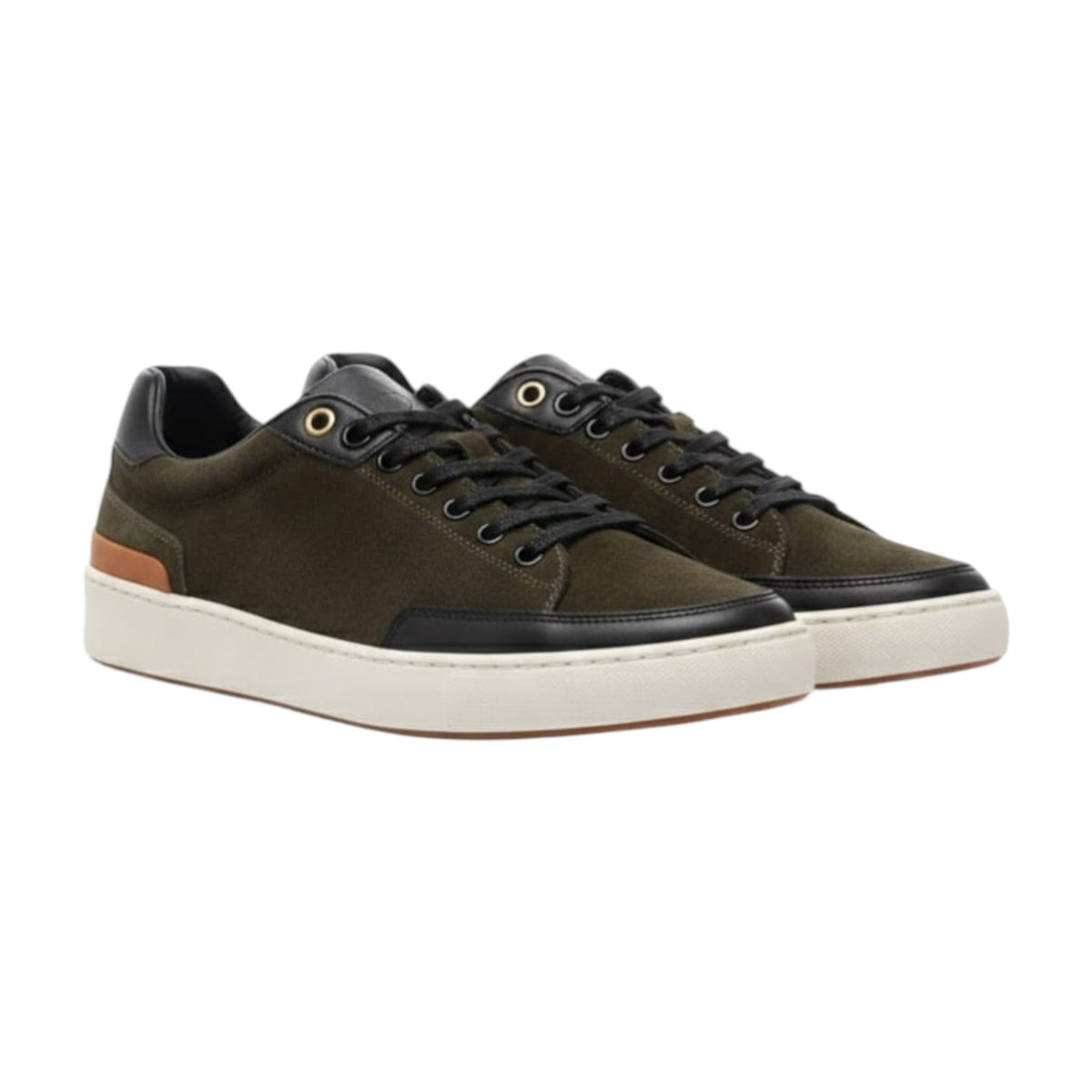 Men's Plain Shoes,Olive