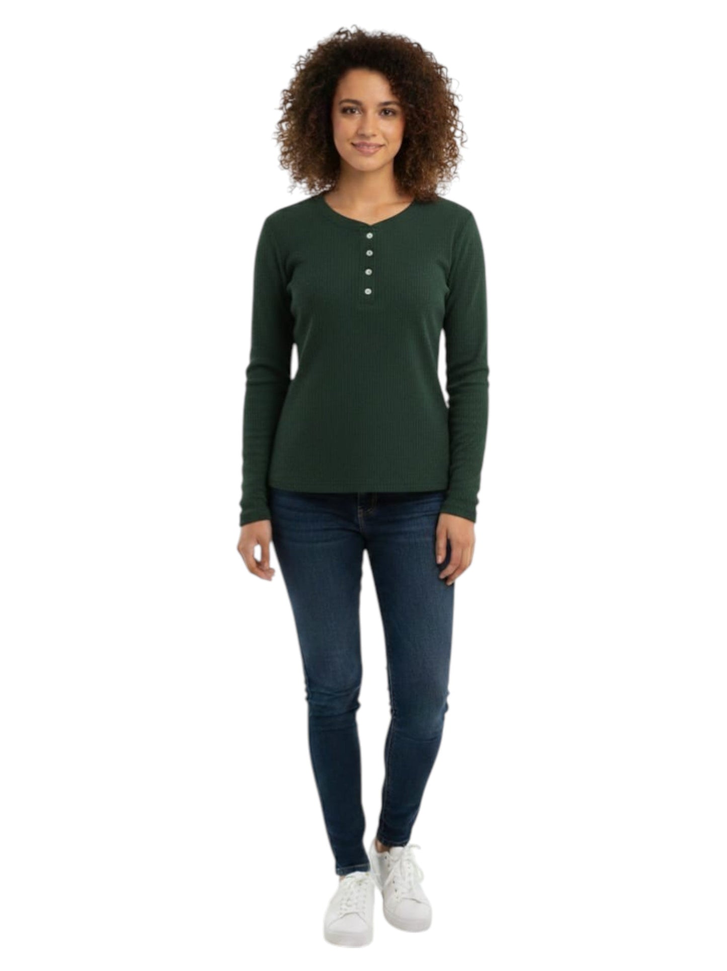 Women's Plain Solid Sweaters,Green