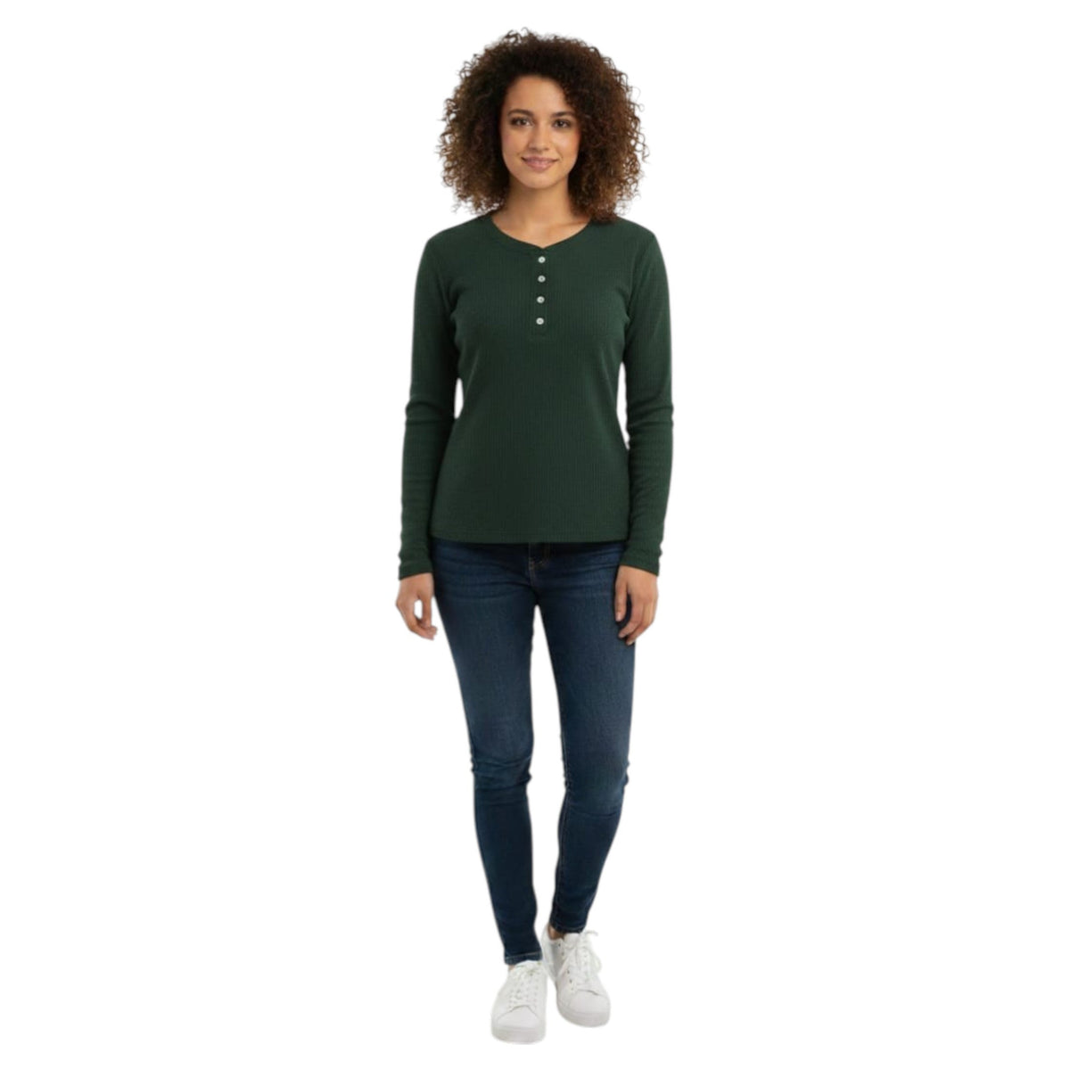 Women's Plain Solid Sweaters,Green