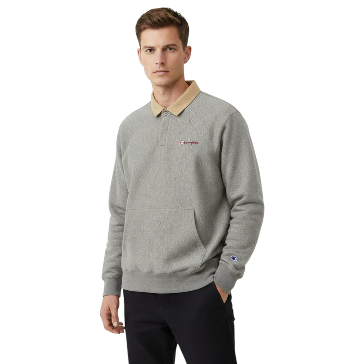Men's Plain Solid Sweaters,Grey