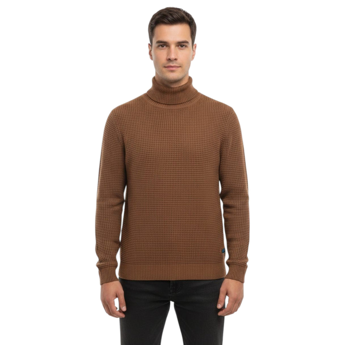 Men's Knitted Sweaters,Brown