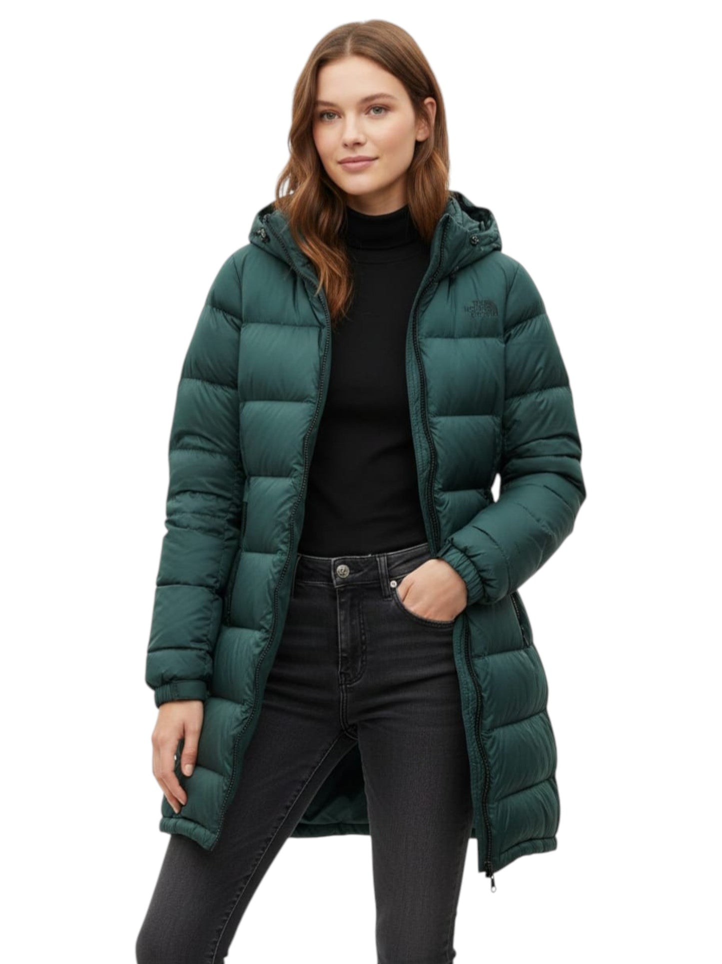 Women's Quilted Jacket,Green