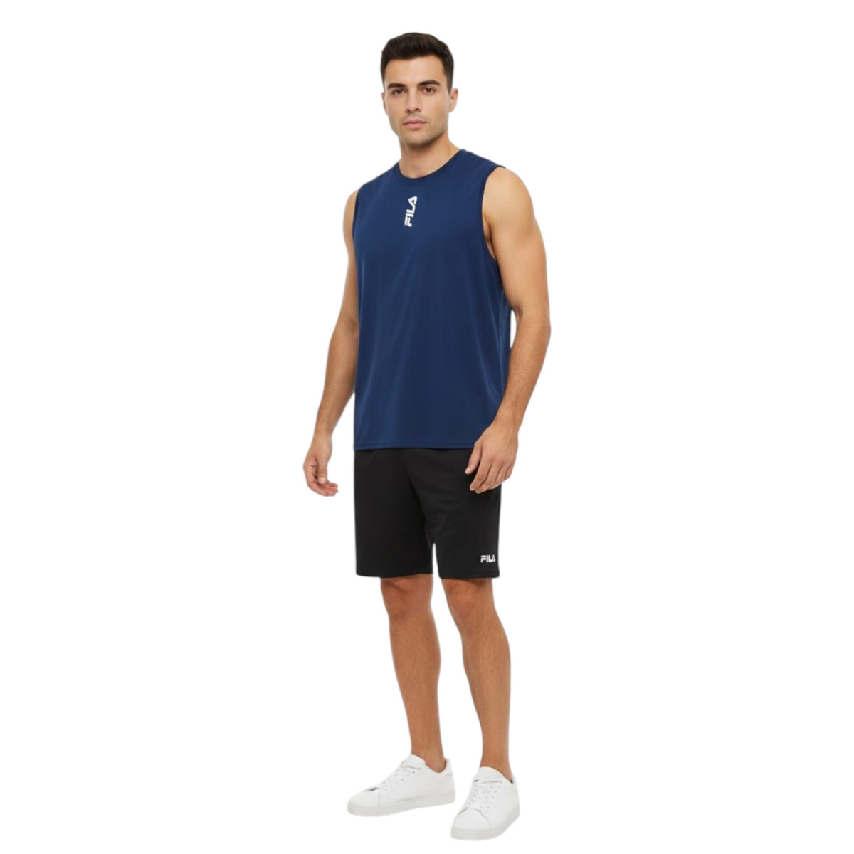 Men's Plain Sport Tank Top,Navy