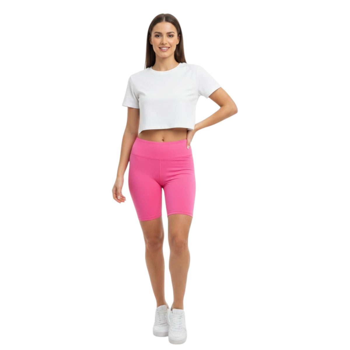 Women's Plain Sport Short,Pink