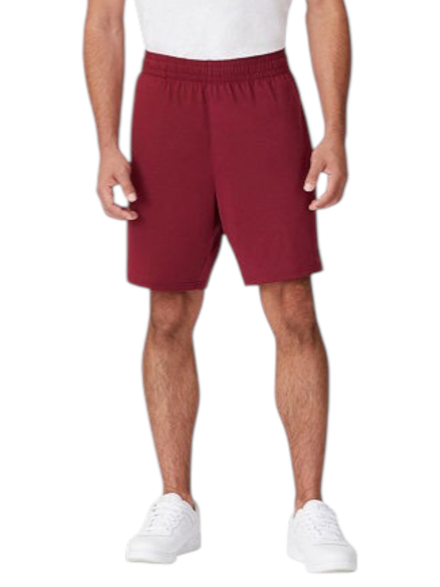 Men's Plain Sport Short,Burgundy