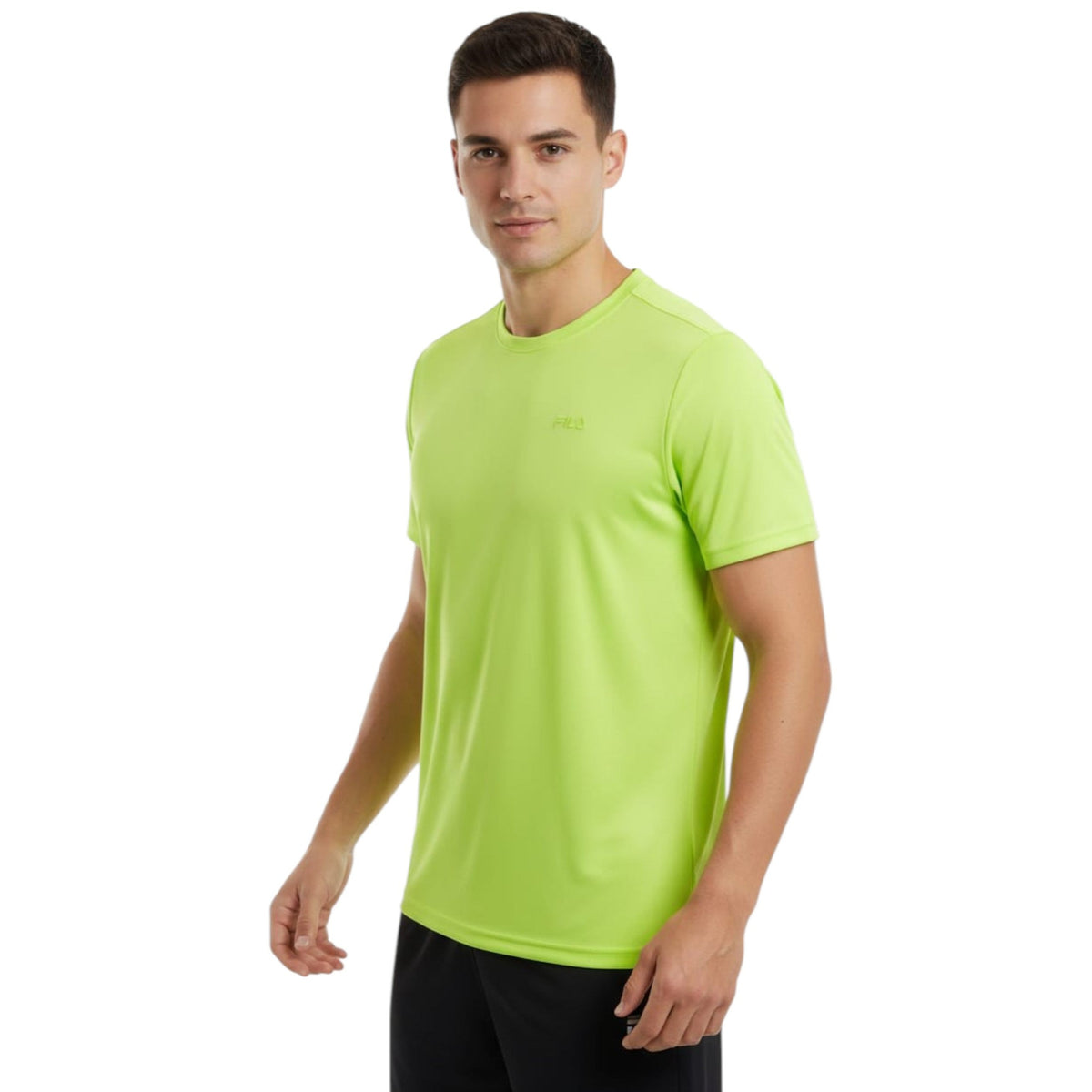 Men's Plain Top,Lime Green