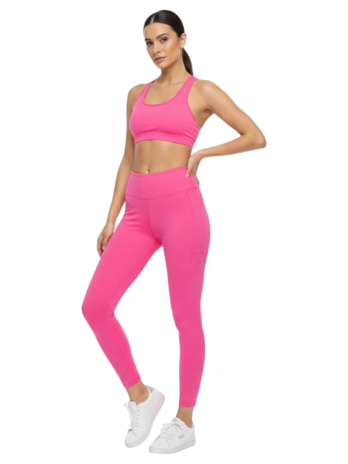 Women's Plain Legging,Pink