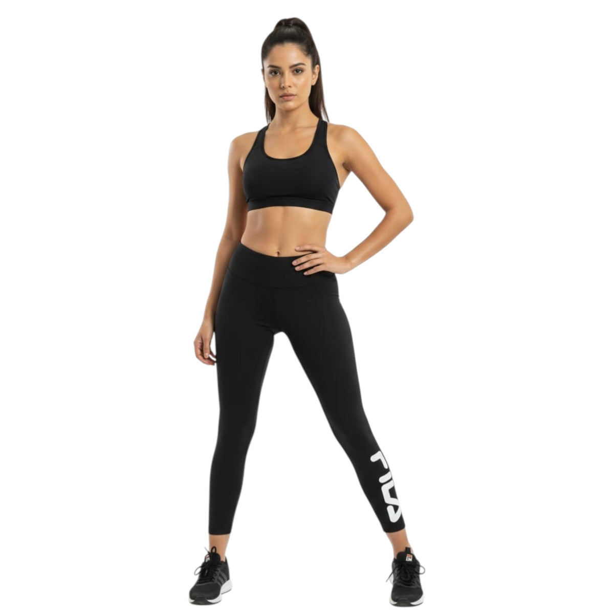 Women's Printed Legging,Black
