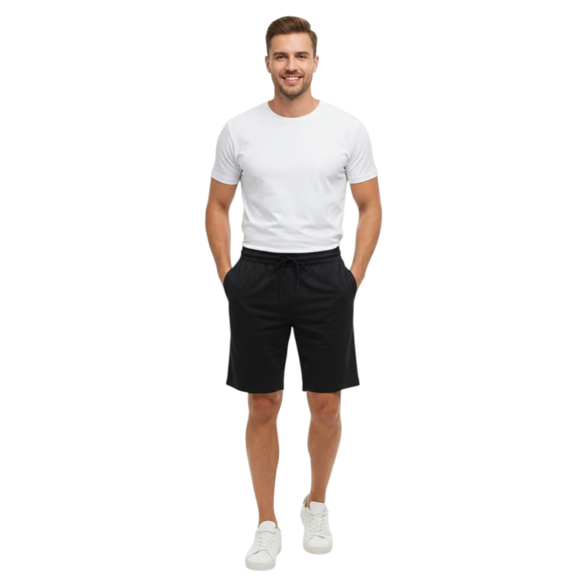 Men's Plain Short,Black