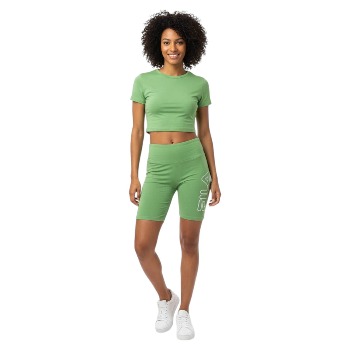 Women's Plain Sport Short,Green