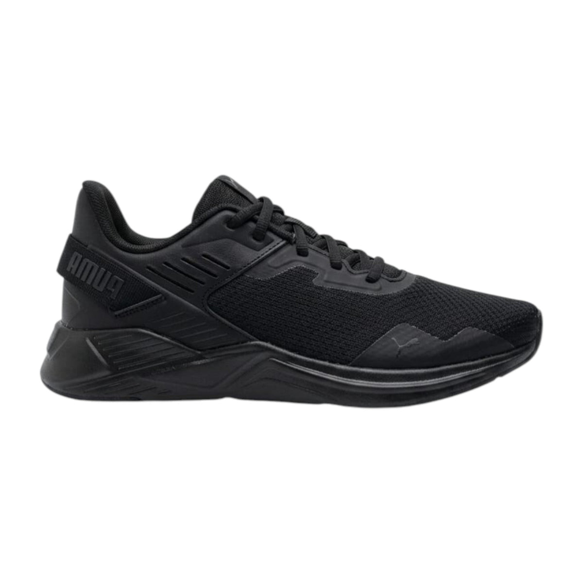 Men's Textured Running Shoes,Black