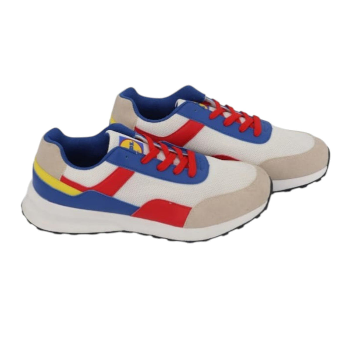 Women's Colorblocked Running Shoes,White