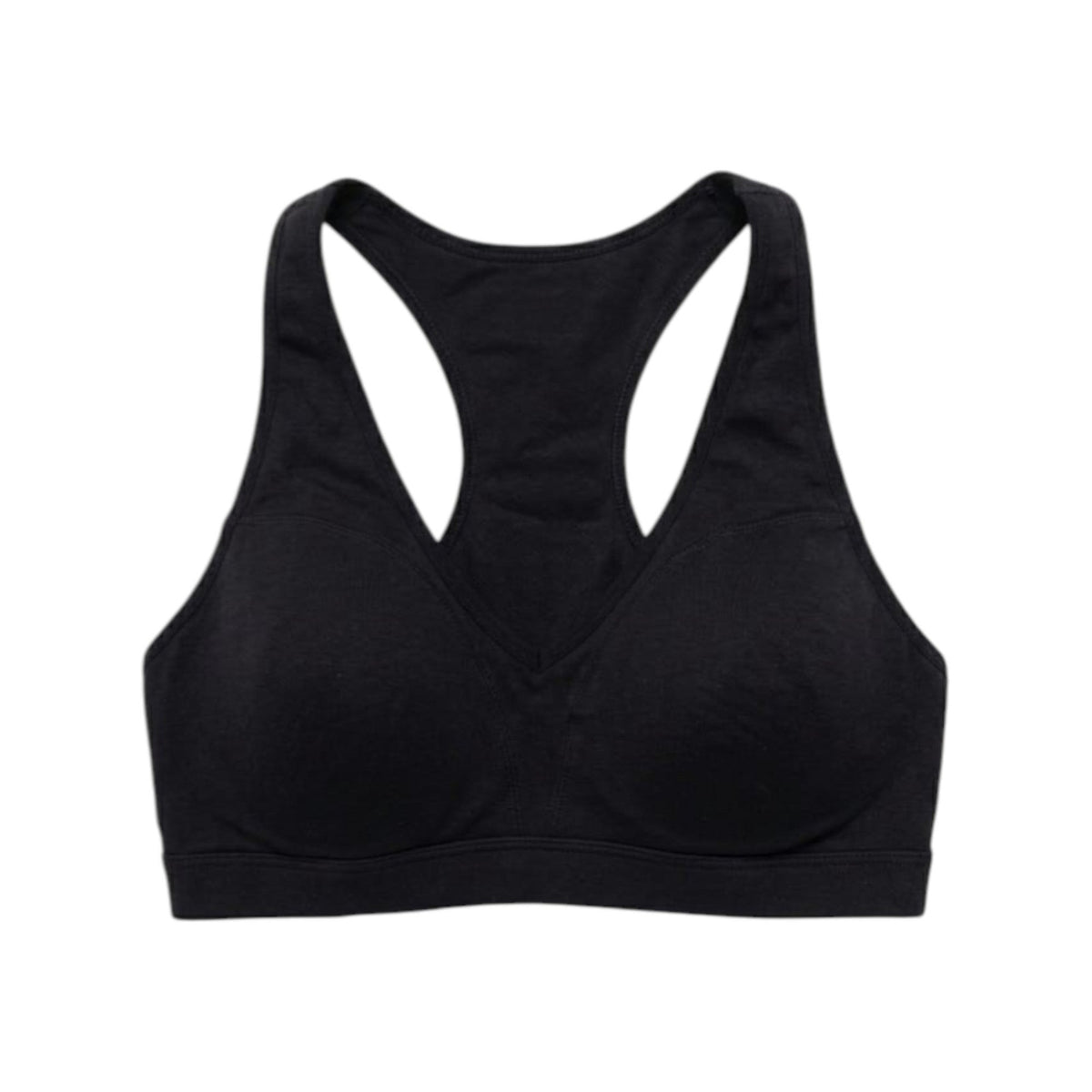 Women's Plain Sport Bra,Black