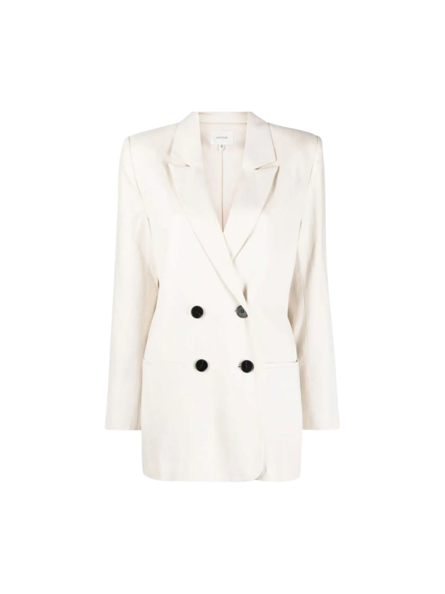 Women's Plain Blazer,Light Beige