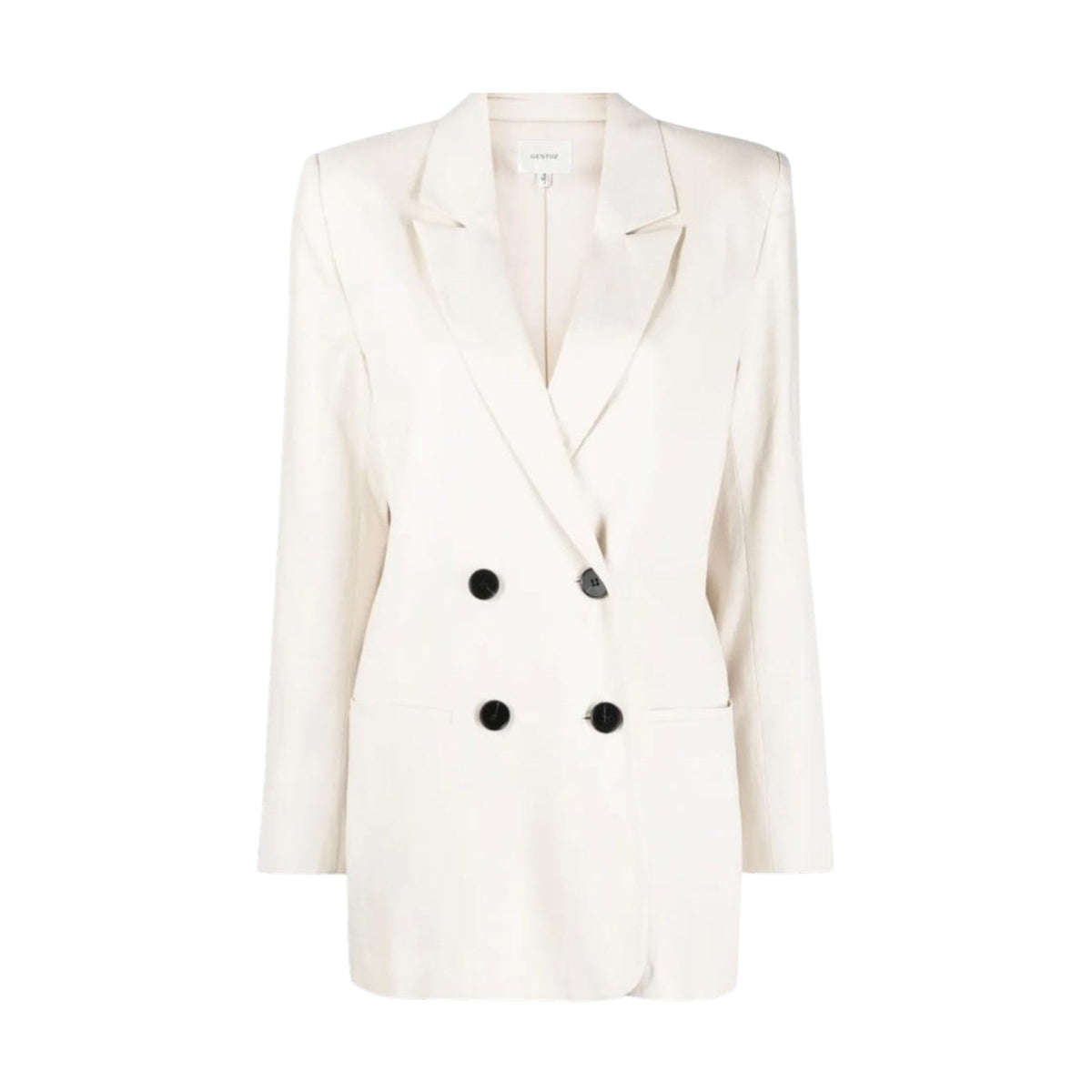 Women's Plain Blazer,Light Beige